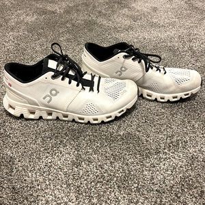 On running shoes / on clouds